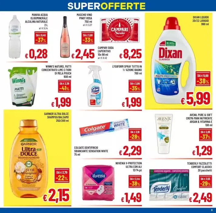 SUPER OFFERTE da 19 marzo a 29 marzo di 2025 - Pagina del volantino 3