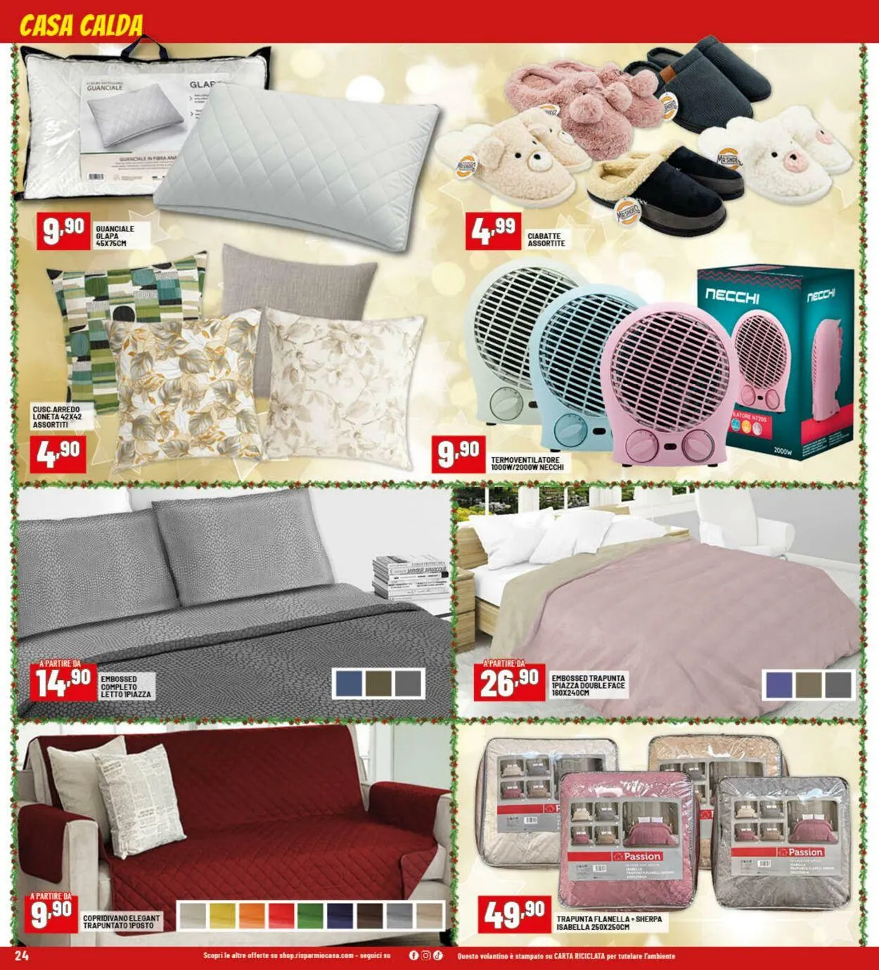 Risparmio Casa Volantino attuale da 24 novembre a 30 novembre di 2025 - Pagina del volantino 24