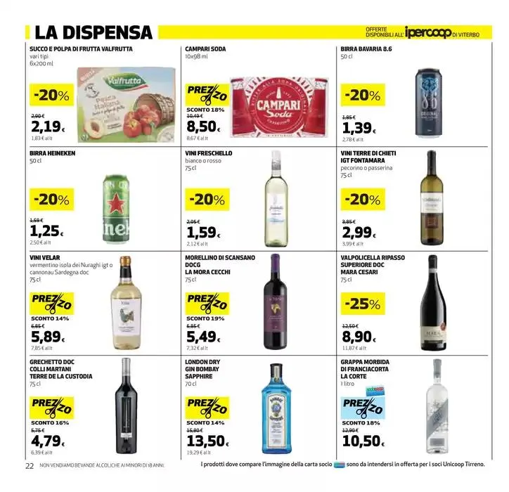 Sottocosto da 30 gennaio a 12 febbraio di 2025 - Pagina del volantino 22