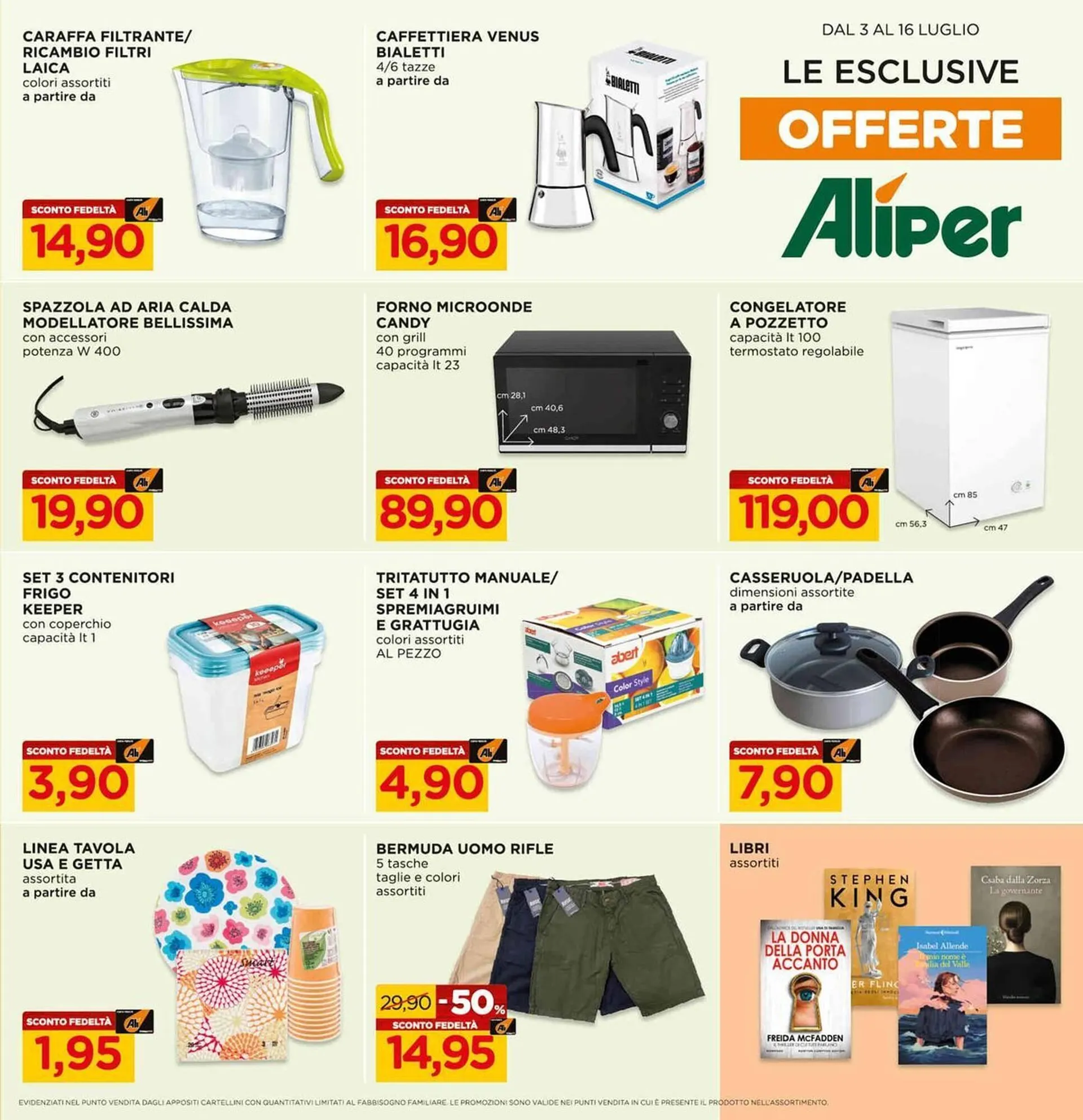 Volantino Alì Supermercati da 3 luglio a 17 luglio di 2025 - Pagina del volantino 19