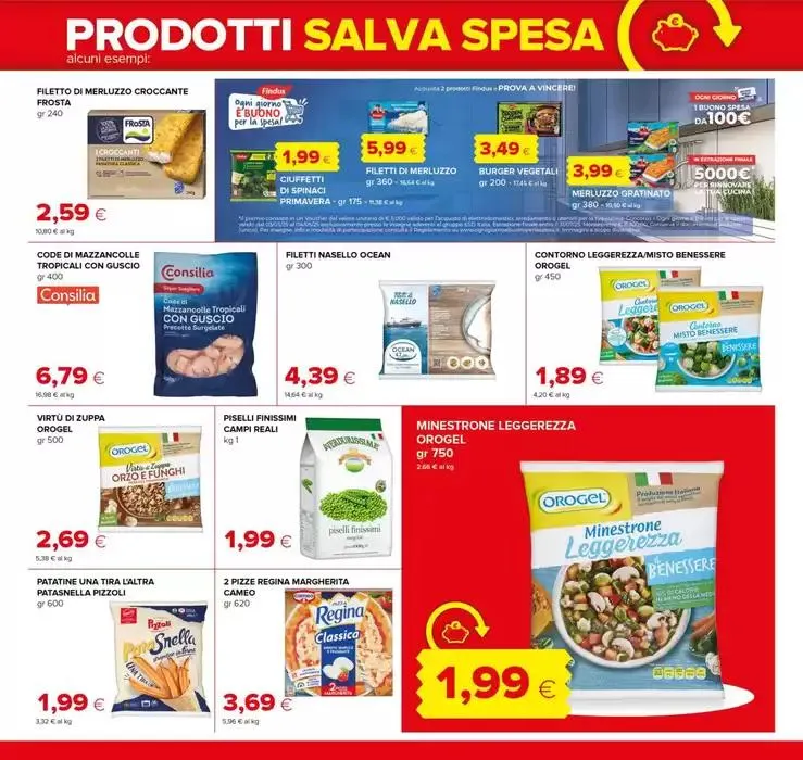 1000 prodotti salva spesa da 13 marzo a 26 giugno di 2025 - Pagina del volantino 9
