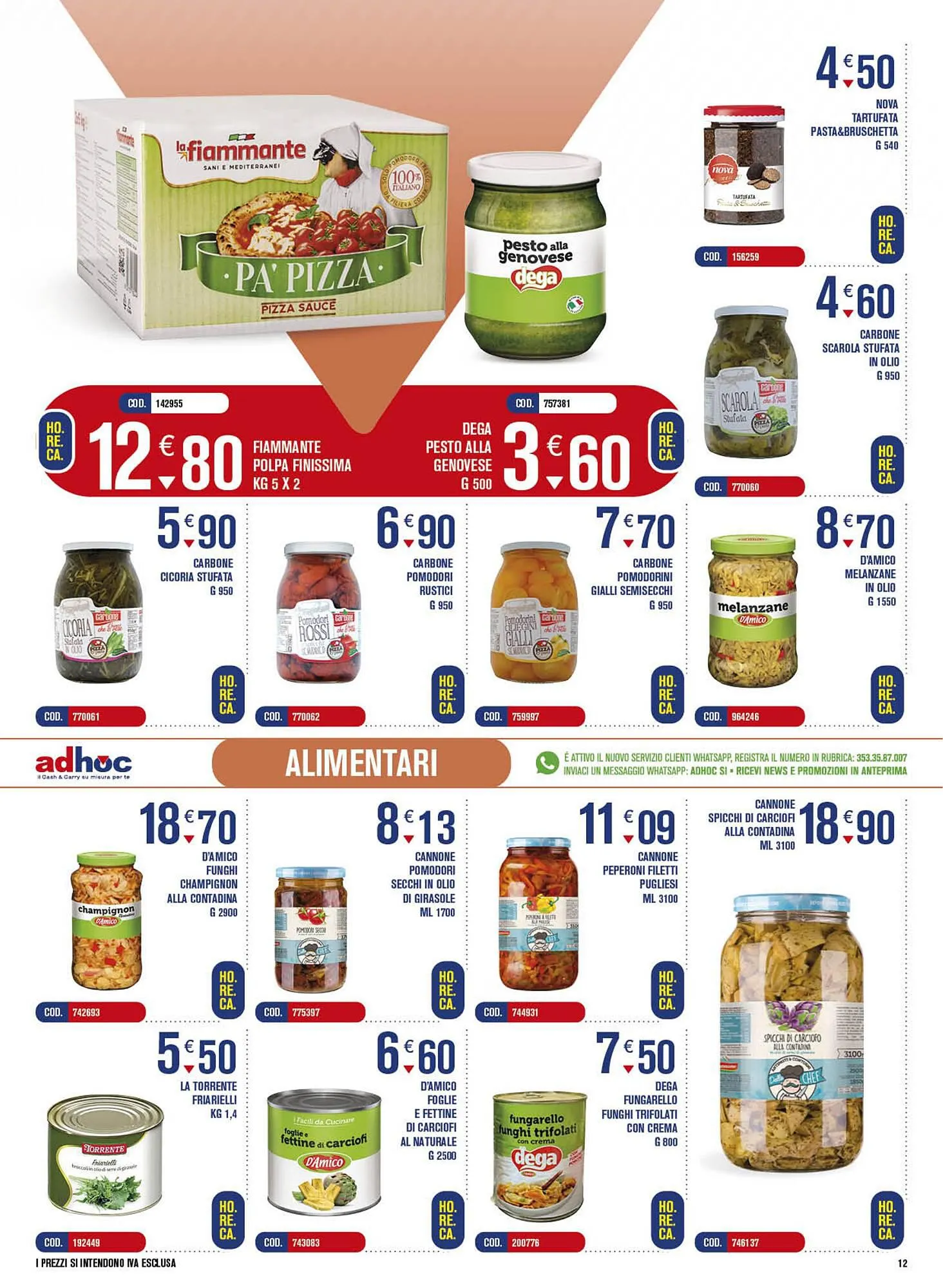 Volantino Adhoc da 9 ottobre a 22 ottobre di 2023 - Pagina del volantino 12