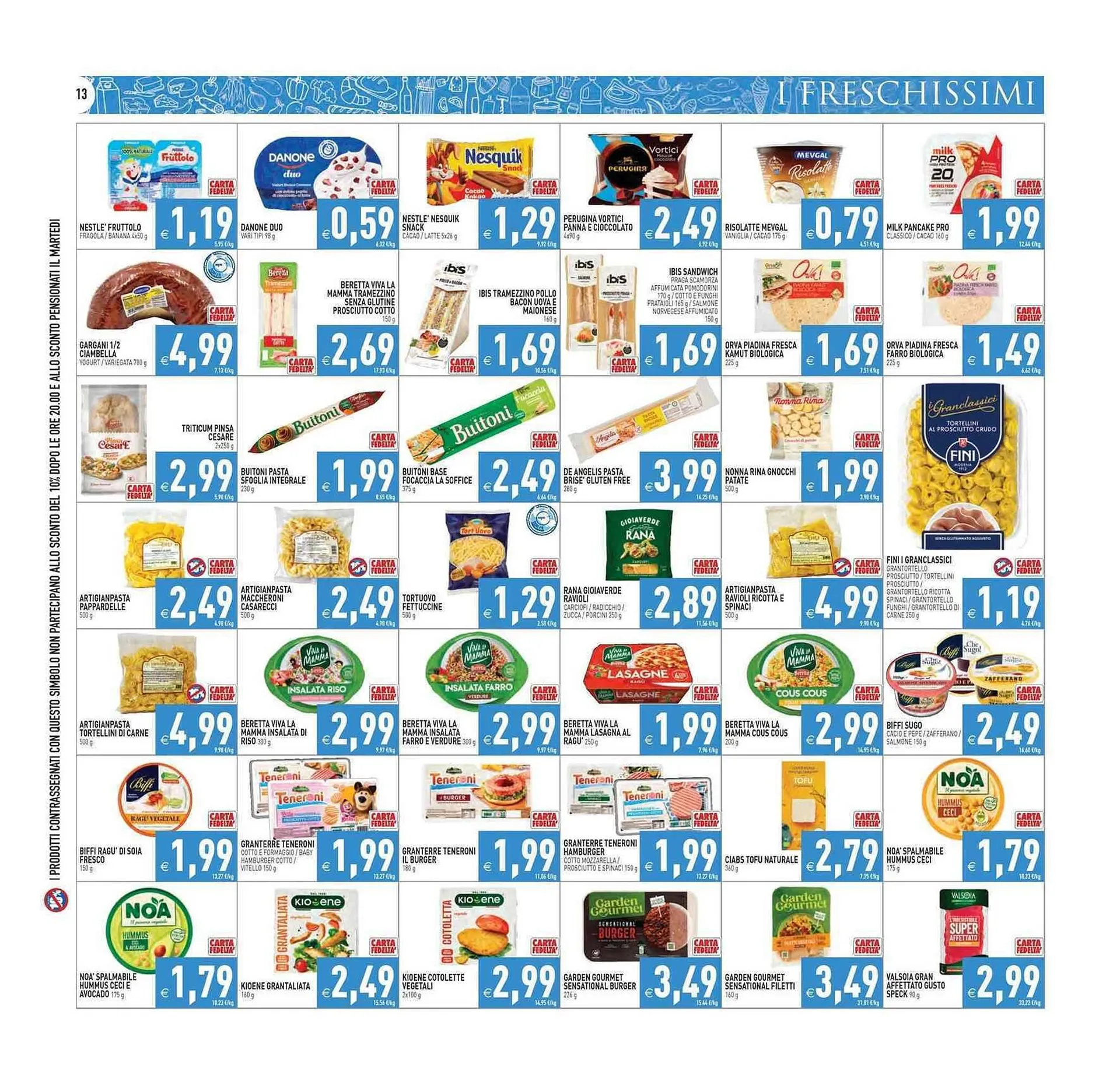 Volantino Supermercati Agorà da 16 luglio a 24 luglio di 2025 - Pagina del volantino 13