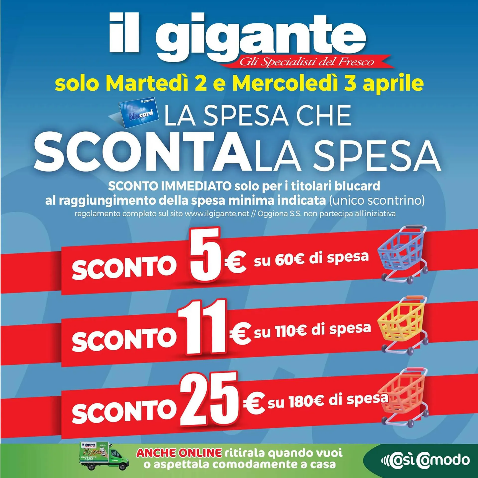 Volantino Il Gigante da 2 aprile a 3 aprile di 2024 - Pagina del volantino 1