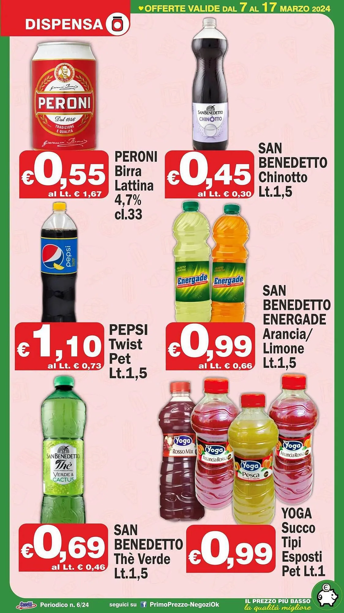 Volantino Primo Prezzo da 7 marzo a 17 marzo di 2024 - Pagina del volantino 9