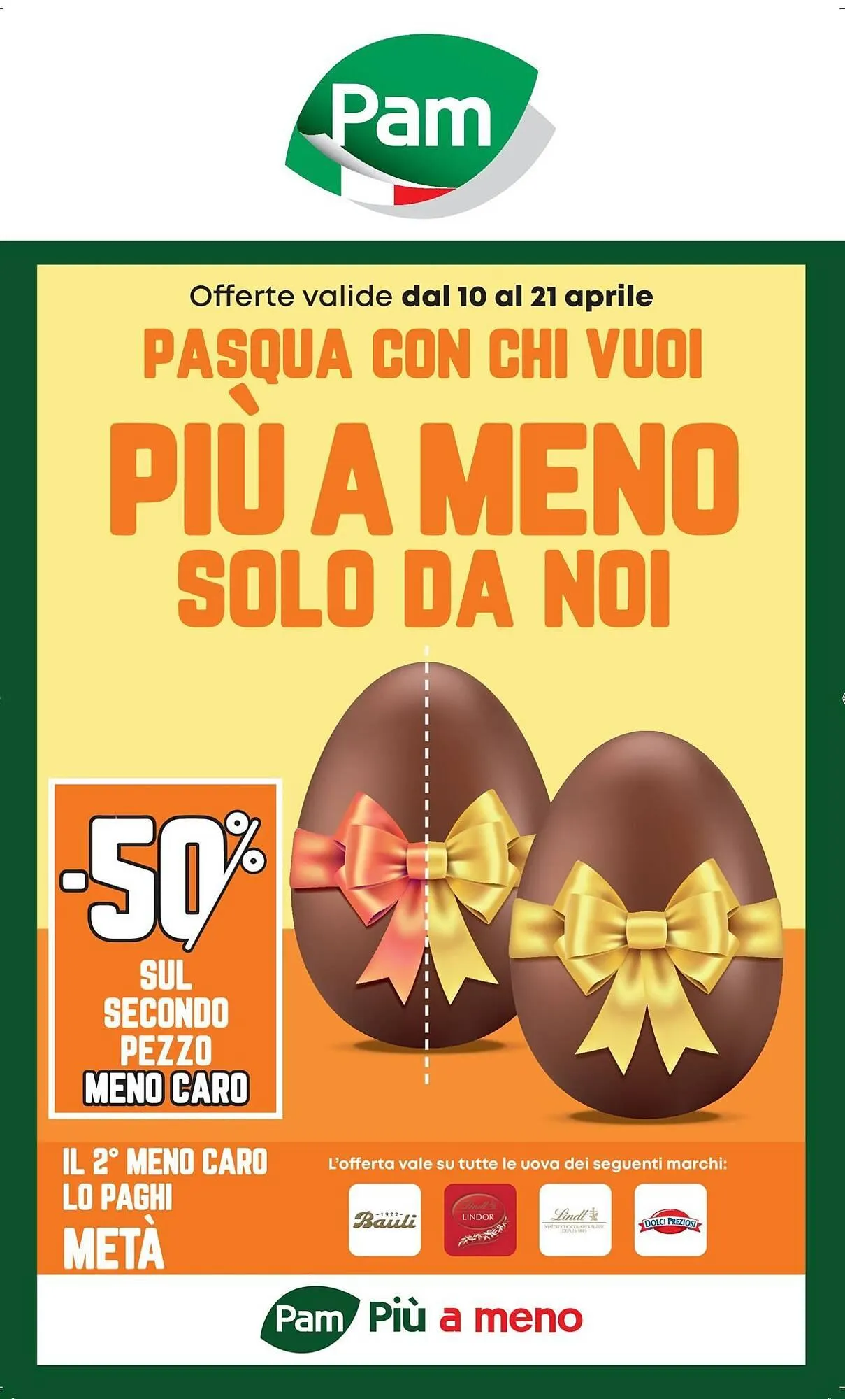 Volantino Pam da 10 aprile a 21 aprile di 2025 - Pagina del volantino 1
