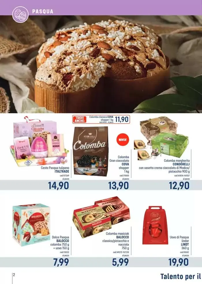 Catalogo Talento da 31 marzo a 20 aprile di 2025 - Pagina del volantino 2