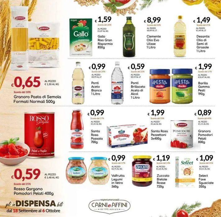 Convenienza d'autunno da 18 settembre a 6 ottobre di 2024 - Pagina del volantino 6