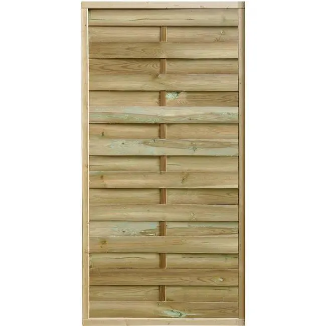 Pannello frangivista in legno naturale CERLAND Lucas L 90 x H 180 cm, spessore 30 mm