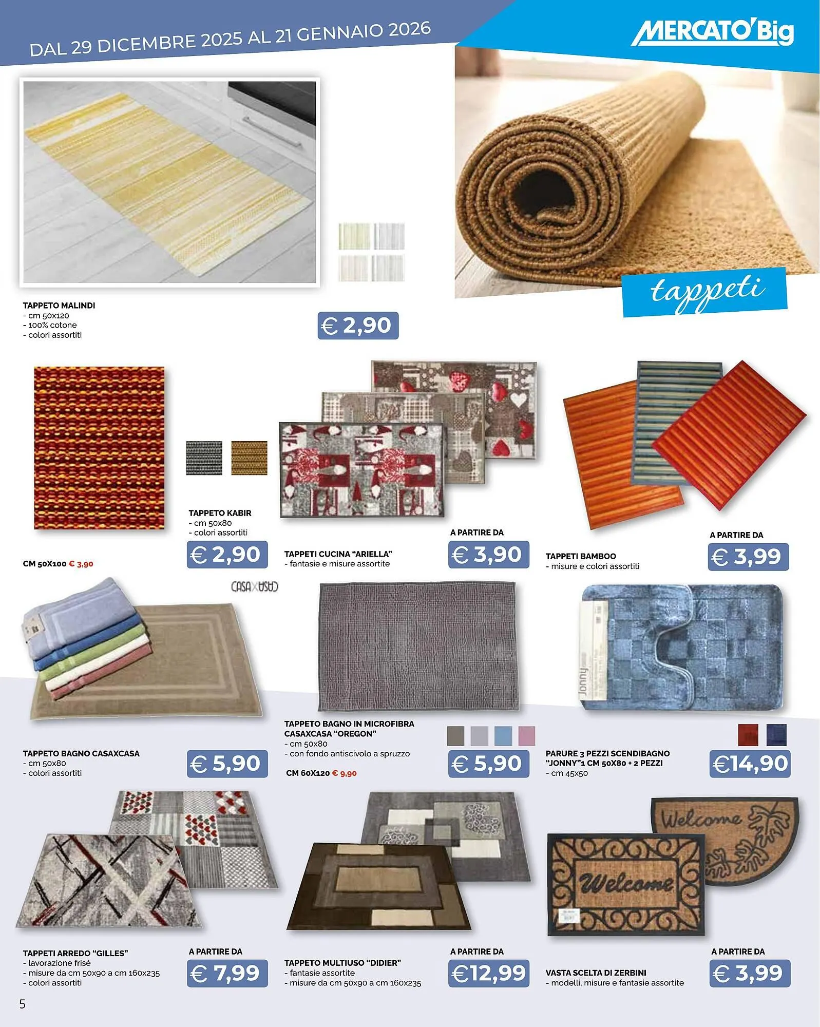 Volantino Mercatò Big da 29 dicembre a 21 gennaio di 2026 - Pagina del volantino 5