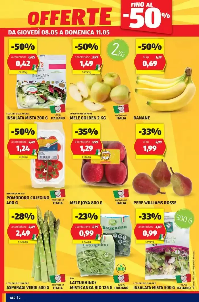 Nuova apertura SOTTOCOSTO da 8 maggio a 17 maggio di 2025 - Pagina del volantino 2