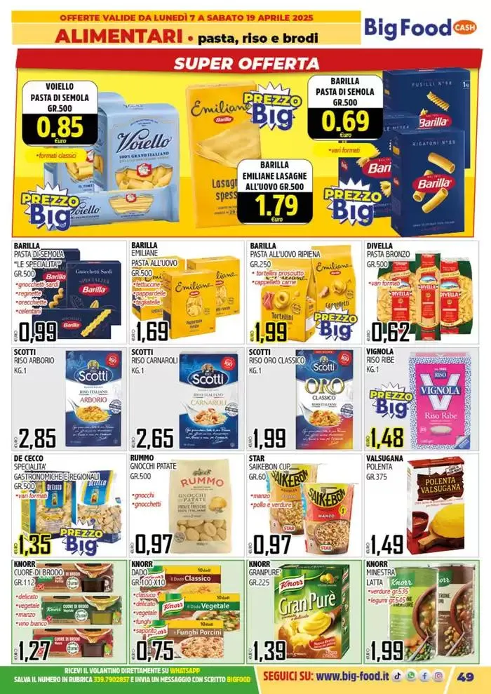 Buona Pasqua da 7 aprile a 19 aprile di 2025 - Pagina del volantino 49