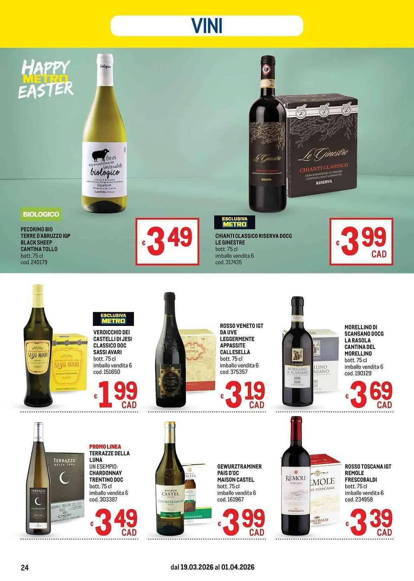 Volantino Metro da 19 marzo a 1 aprile di 2026 - Pagina del volantino 24