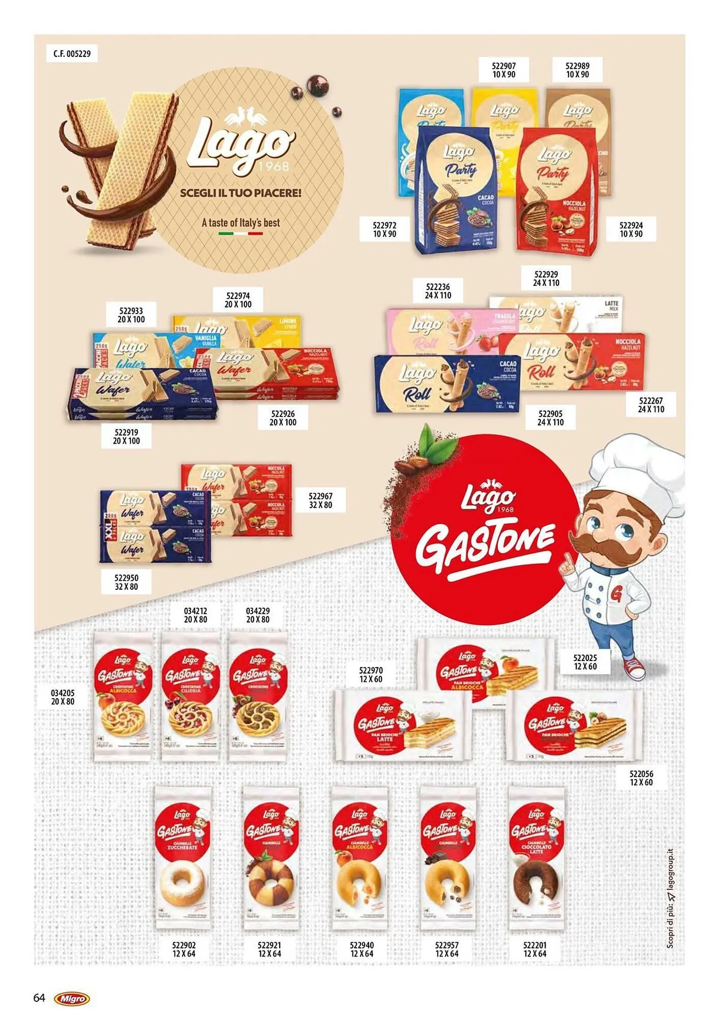 Volantino Migro da 27 febbraio a 31 agosto di 2026 - Pagina del volantino 64