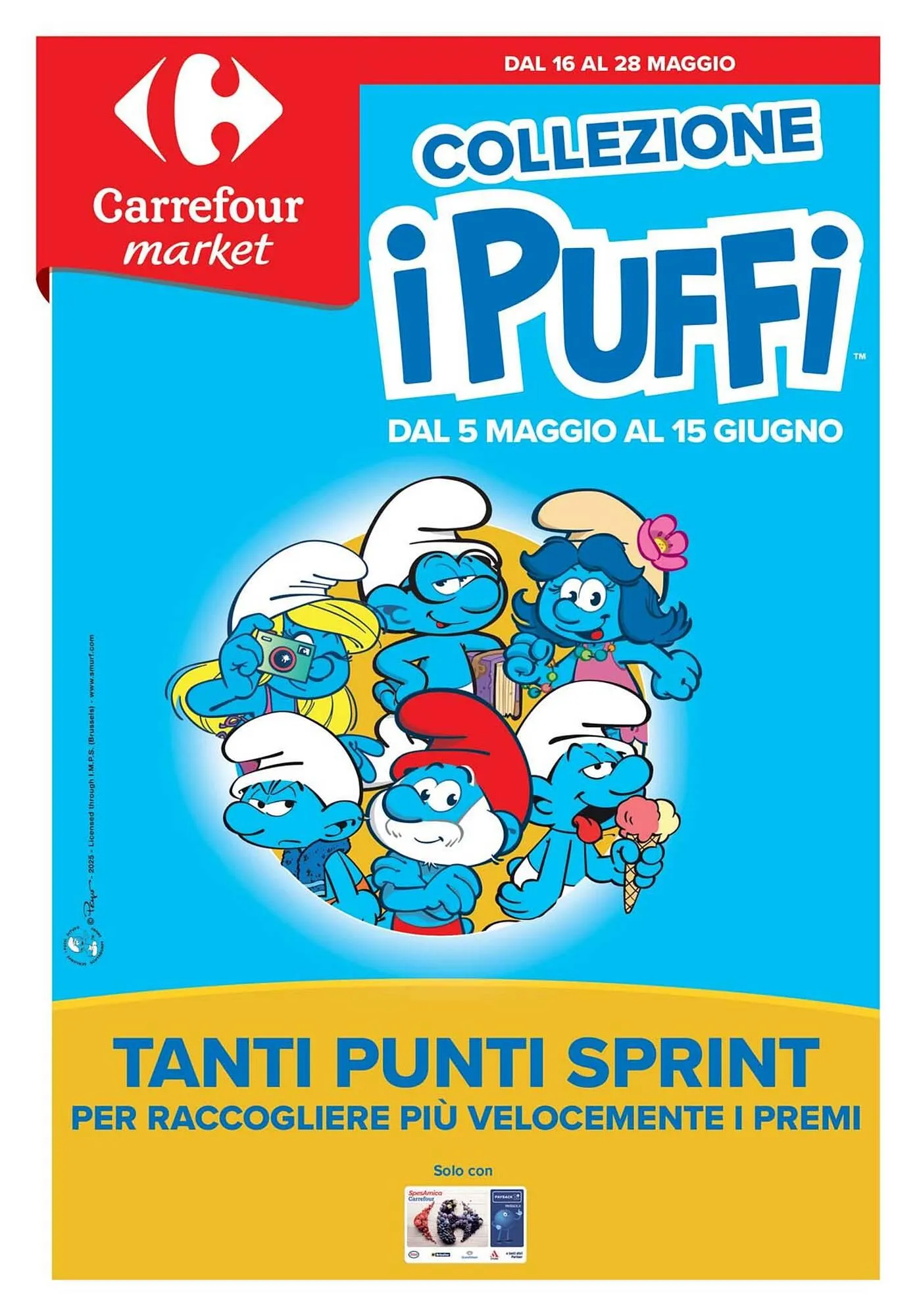 Volantino Carrefour Market da 16 maggio a 28 maggio di 2025 - Pagina del volantino 1