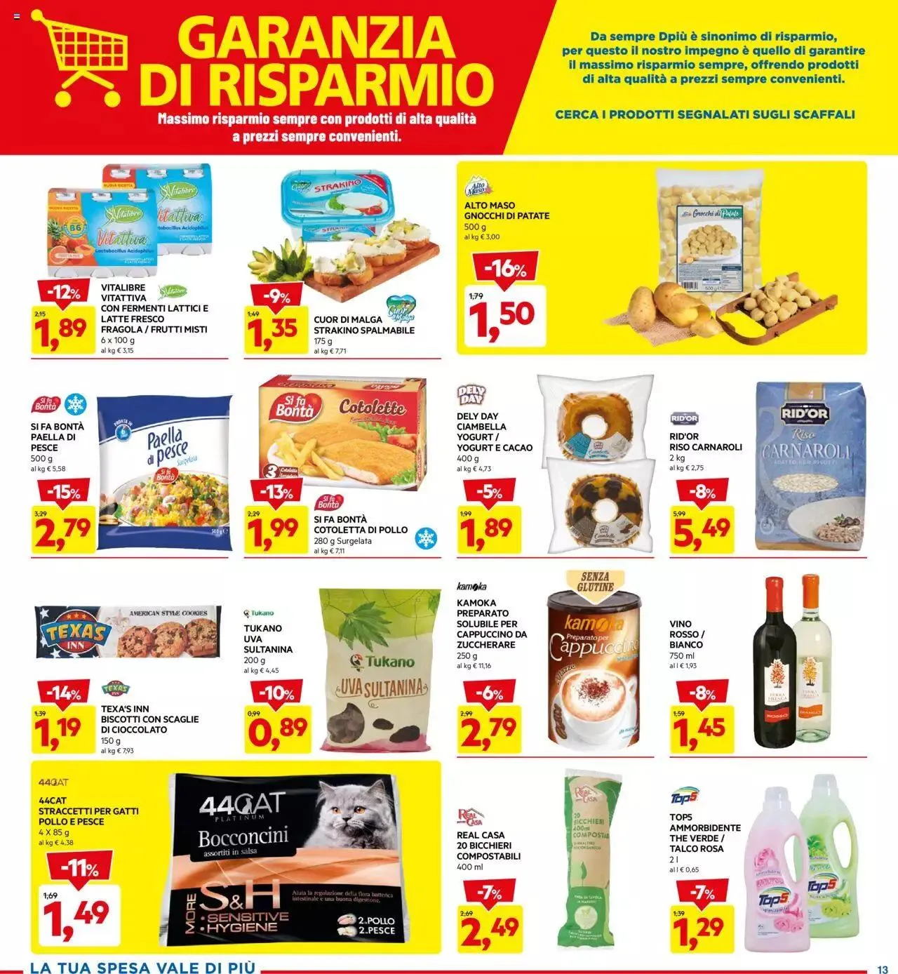 Volantino D Più da 4 dicembre a 17 dicembre di 2023 - Pagina del volantino 13