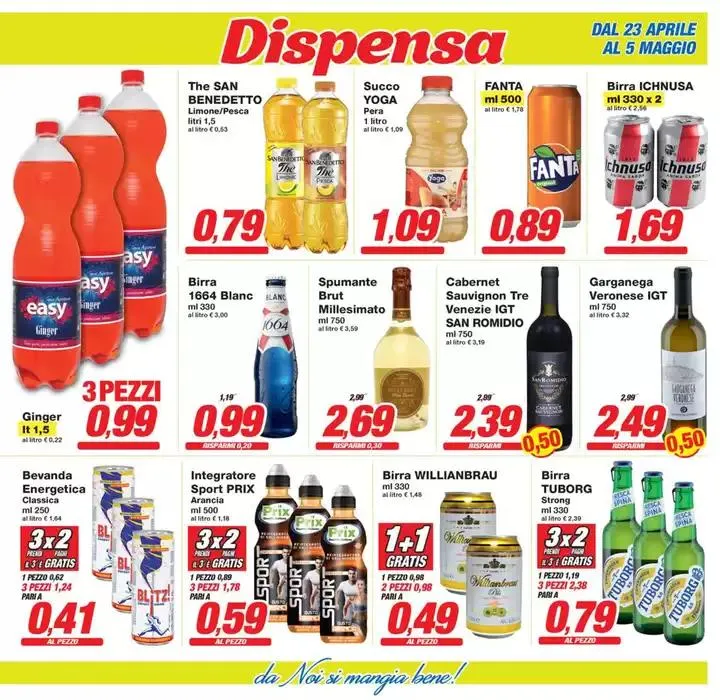Sotto prezzi da 23 aprile a 5 maggio di 2025 - Pagina del volantino 13