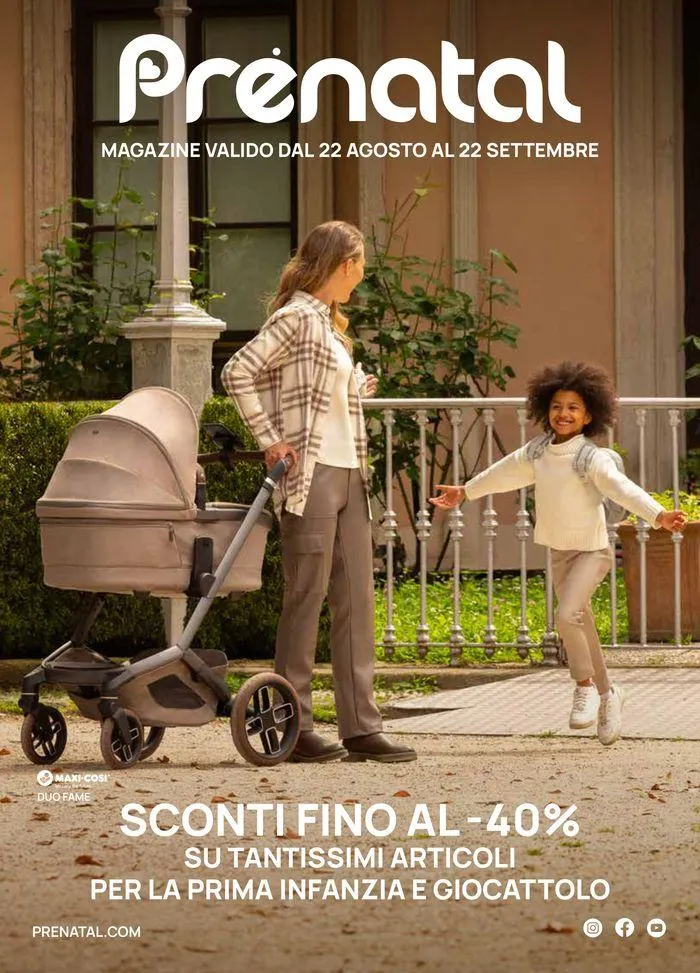 Prénatal Magazine da 29 agosto a 22 settembre di 2024 - Pagina del volantino 1