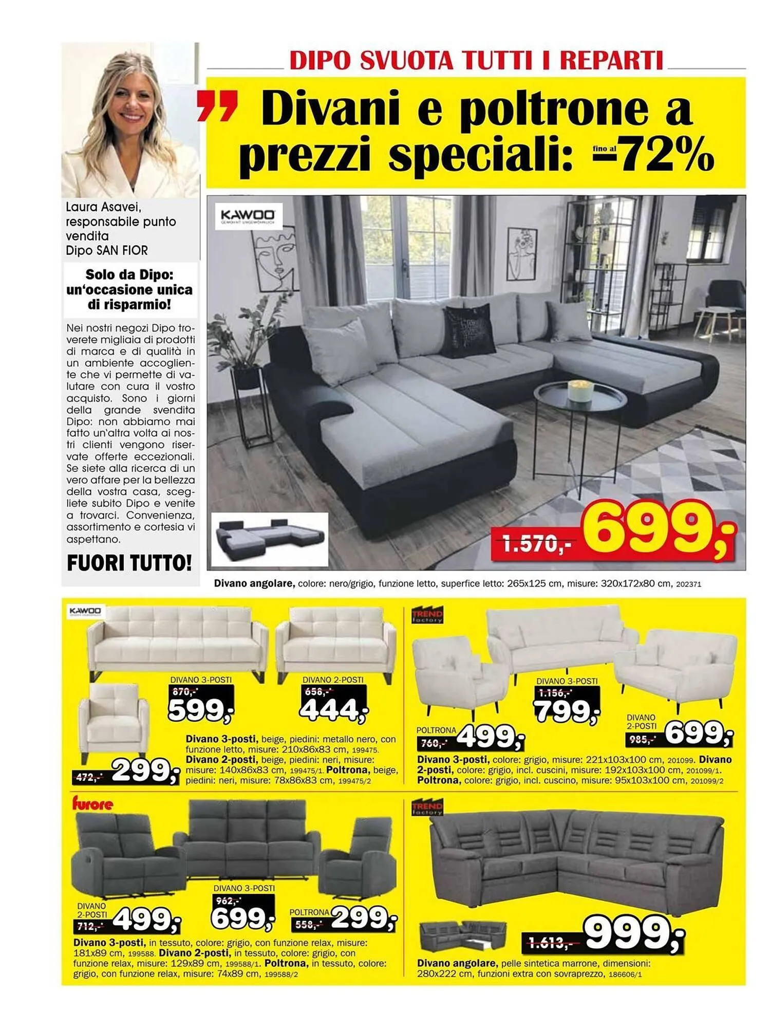Volantino Dipo Arredamenti da 29 dicembre a 11 gennaio di 2026 - Pagina del volantino 6