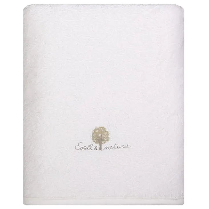 Asciugamano in spugna 50x90 cm cotone bio