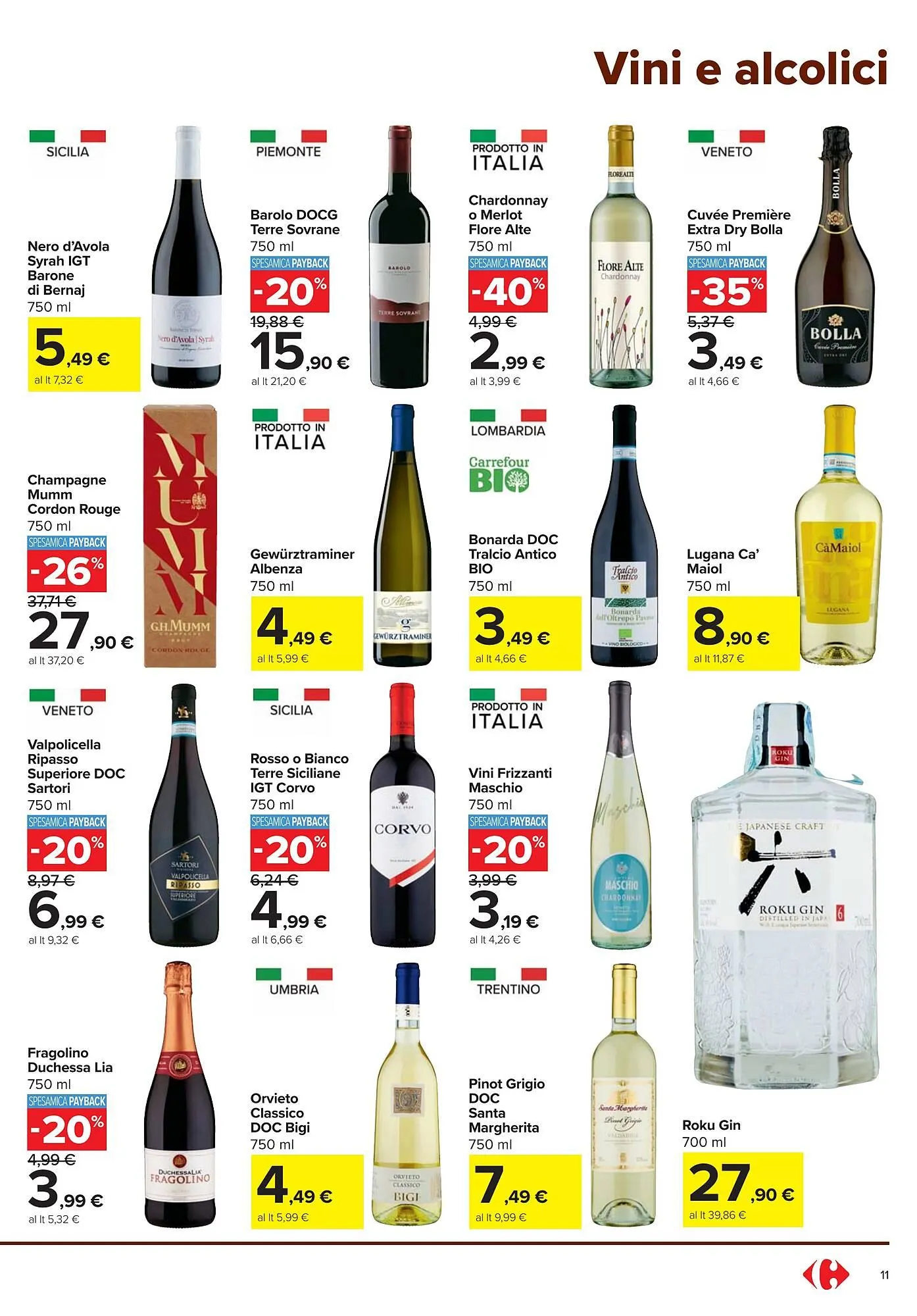 Volantino Carrefour Market da 27 dicembre a 6 gennaio di 2026 - Pagina del volantino 11