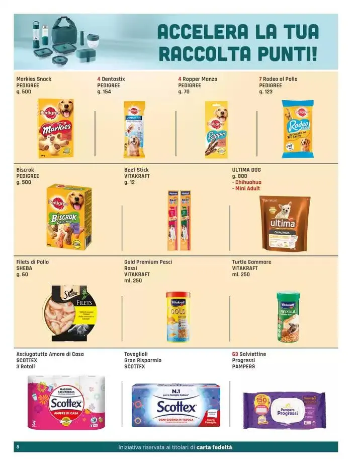 Grande raccolta punti da 28 ottobre a 10 novembre di 2024 - Pagina del volantino 8