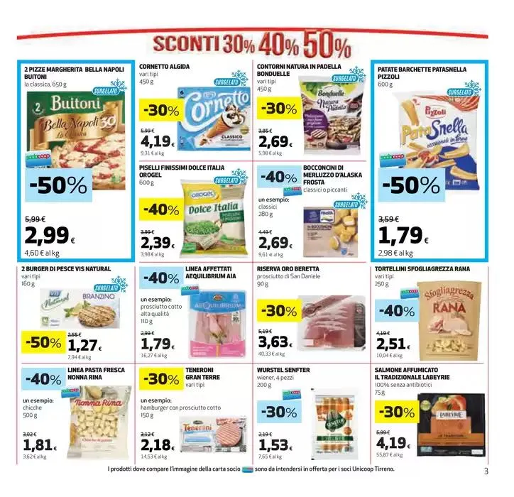 Sconti 30% 40% 50% da 27 marzo a 9 aprile di 2025 - Pagina del volantino 3