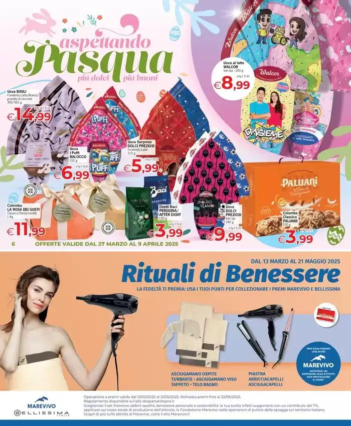 Sconti fino al 40% da 27 marzo a 9 aprile di 2025 - Pagina del volantino 6