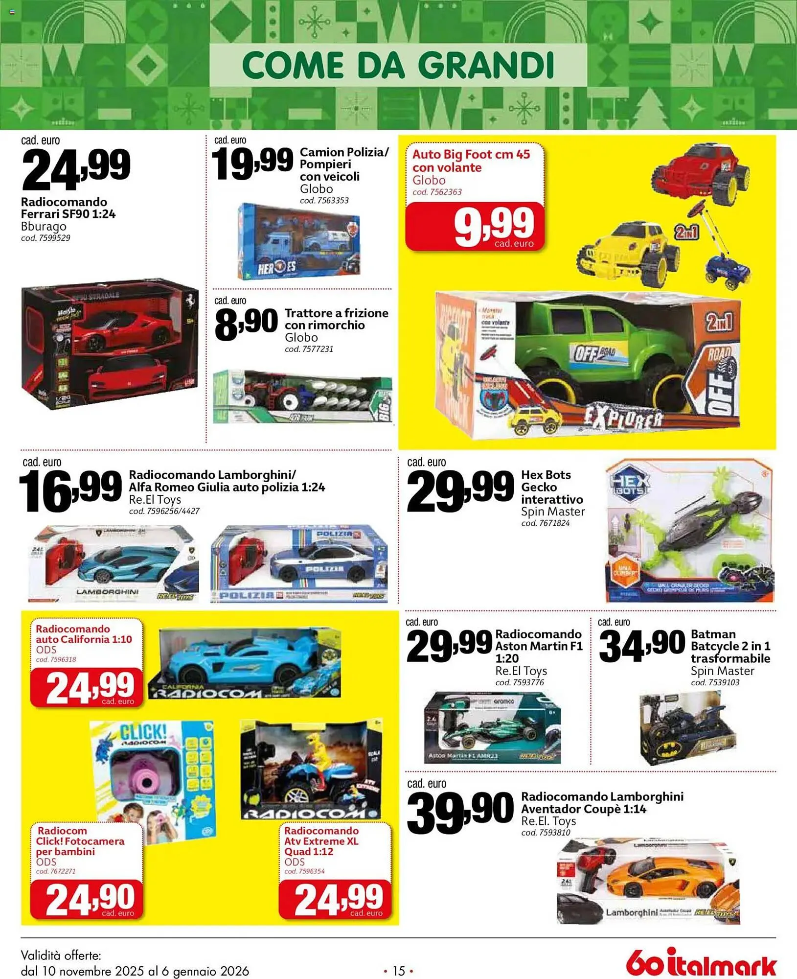Volantino Italmark da 10 novembre a 6 gennaio di 2026 - Pagina del volantino 15