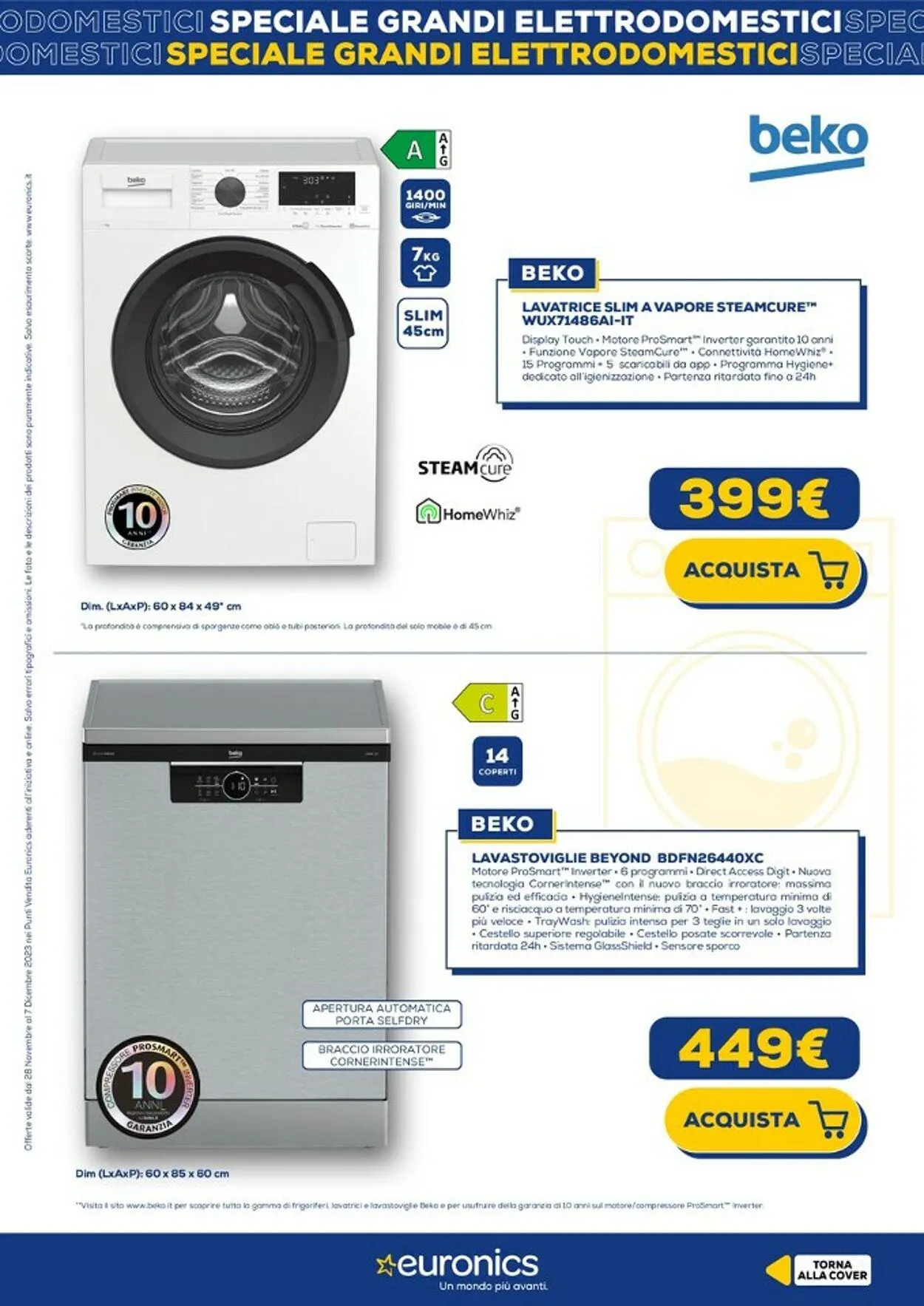 Euronics Volantino attuale da 28 novembre a 7 dicembre di 2023 - Pagina del volantino 8
