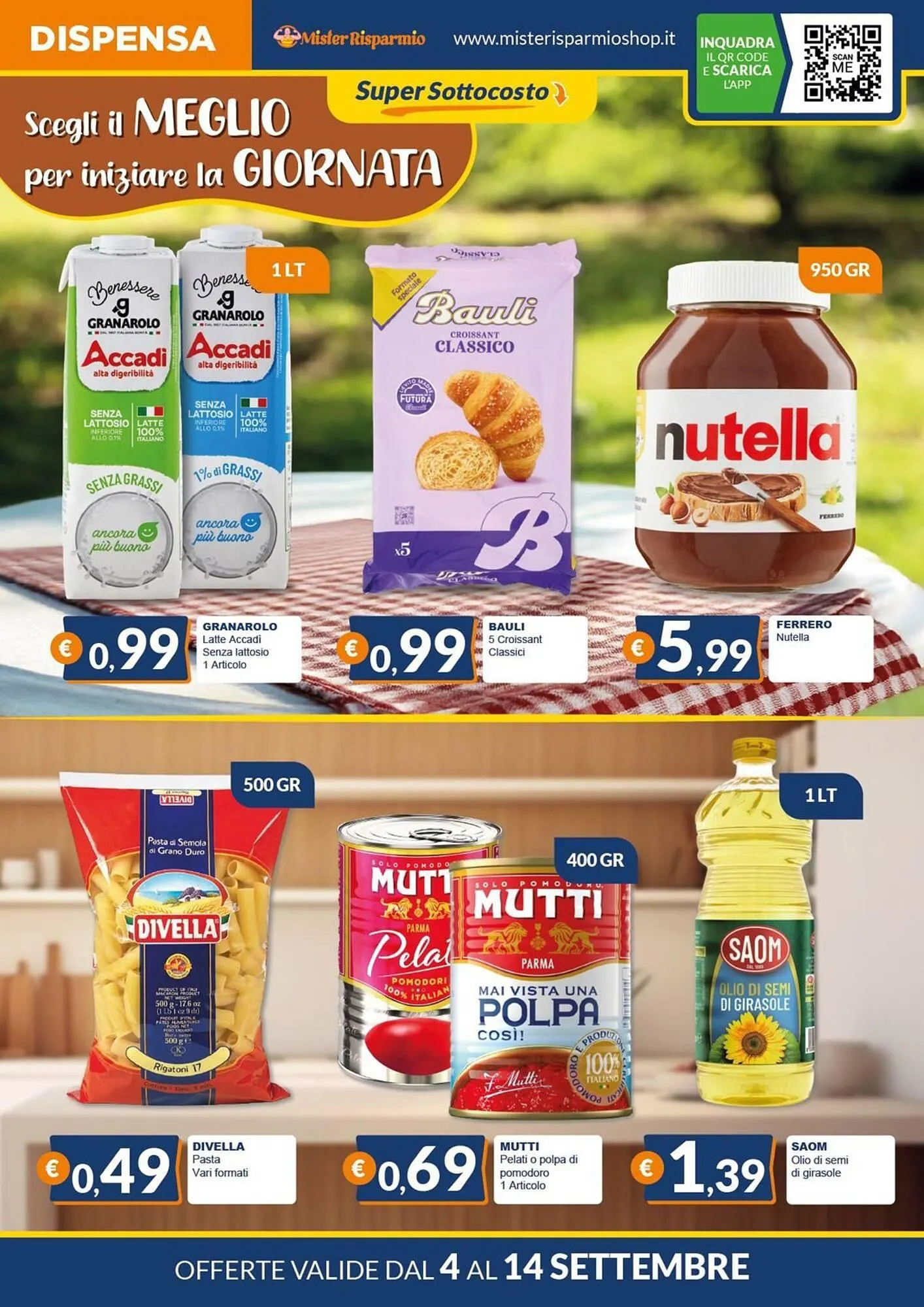 Volantino Mister Risparmio da 2 settembre a 14 settembre di 2025 - Pagina del volantino 2