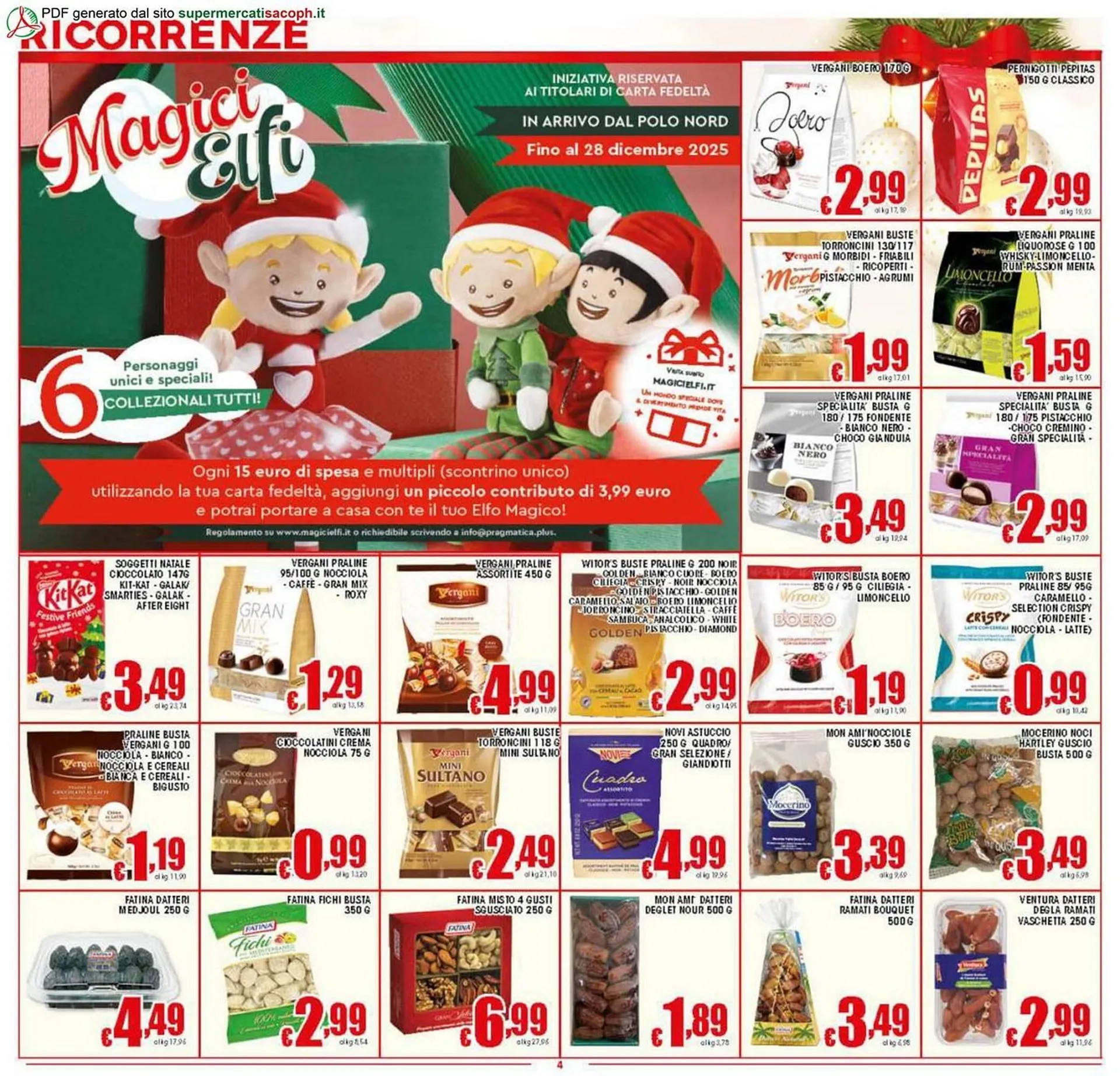 Volantino Sacoph da 27 novembre a 5 dicembre di 2025 - Pagina del volantino 4