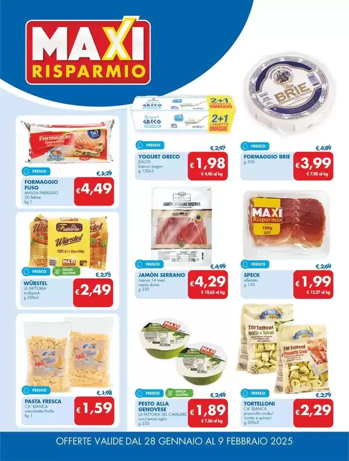 Maxi risparmio da 28 gennaio a 9 febbraio di 2025 - Pagina del volantino 2