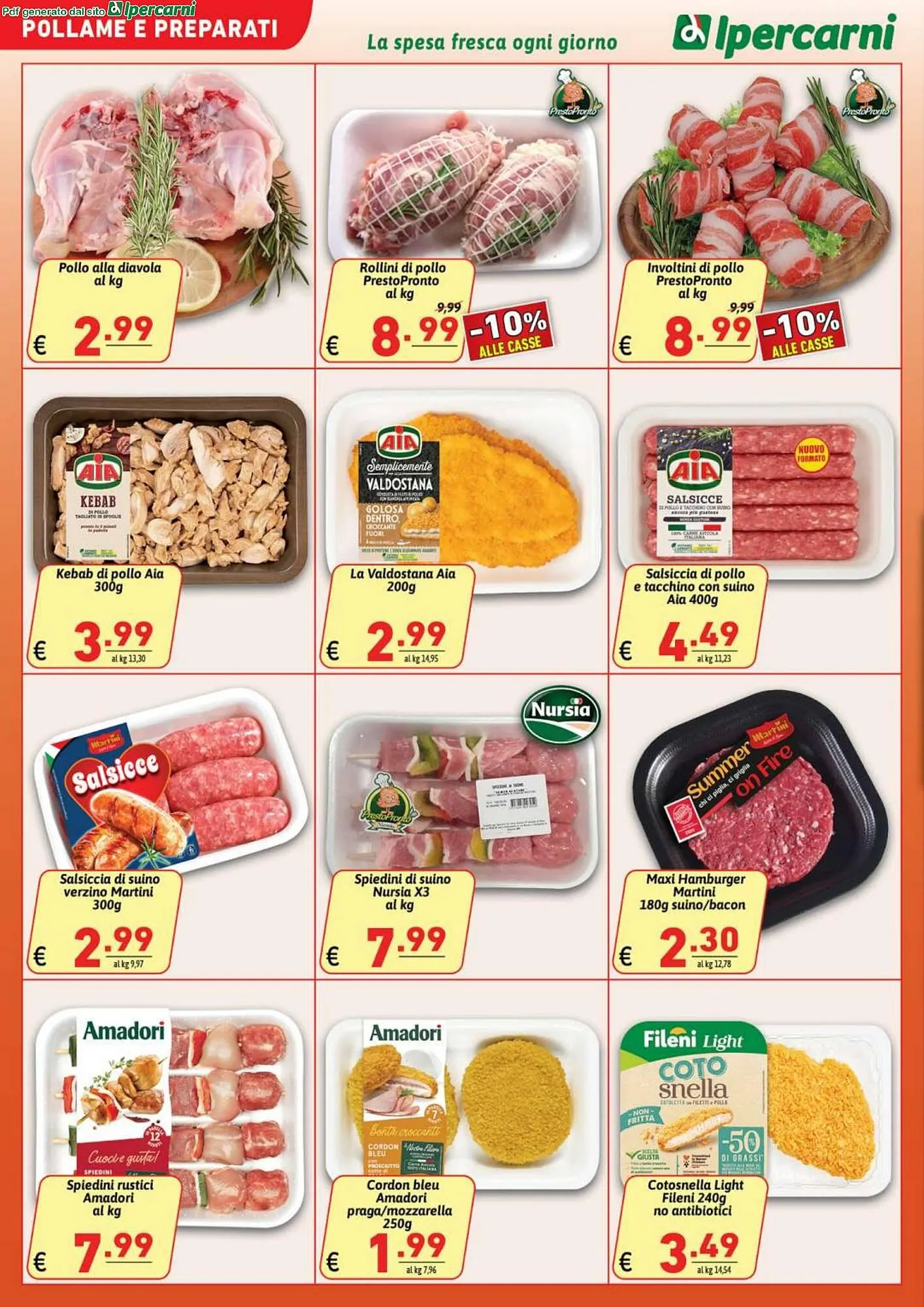 Volantino Ipercarni da 4 luglio a 15 luglio di 2025 - Pagina del volantino 4