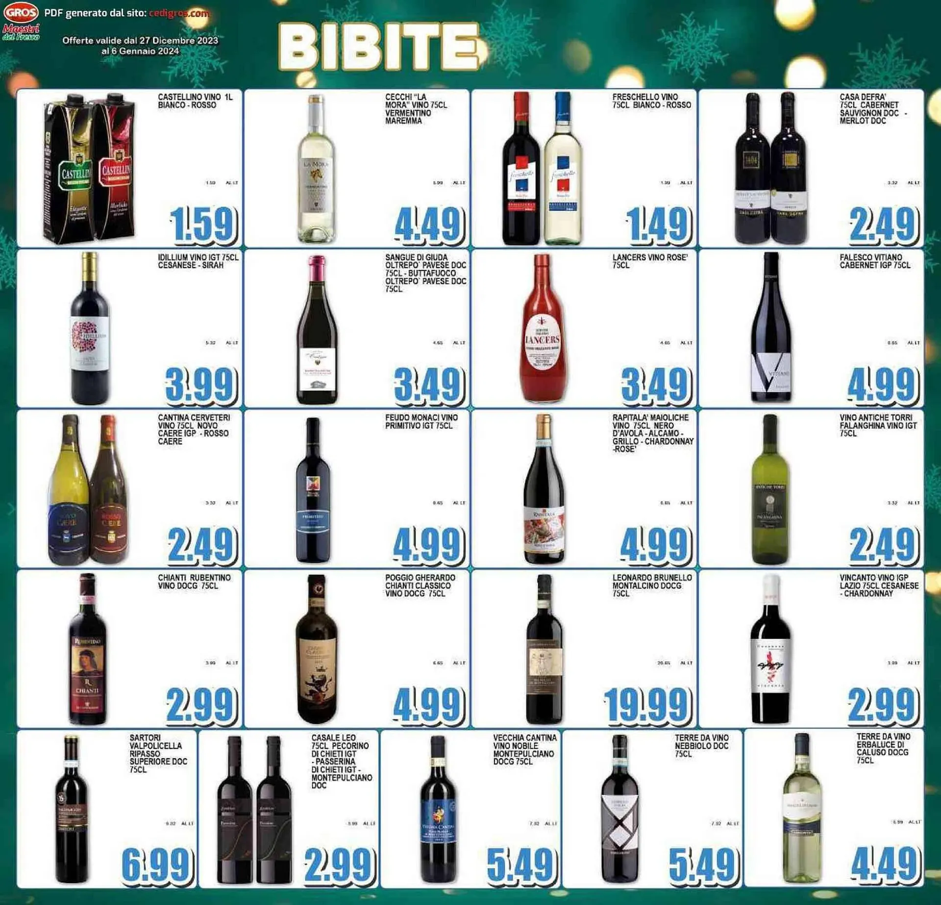 Volantino Gros Sacoph da 27 dicembre a 6 gennaio di 2024 - Pagina del volantino 17