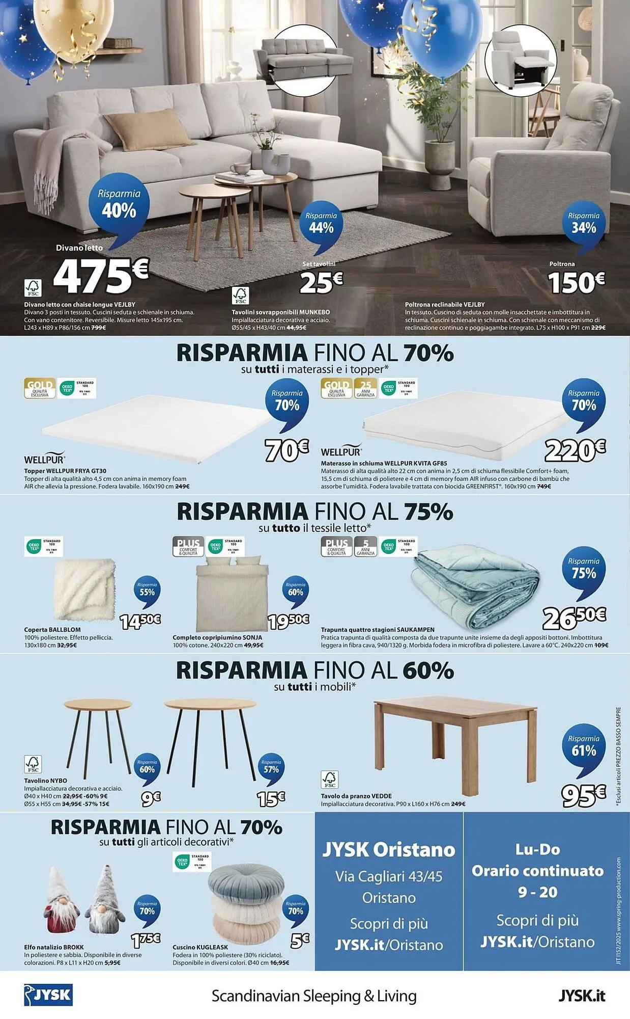 Volantino JYSK da 10 ottobre a 15 ottobre di 2025 - Pagina del volantino 16