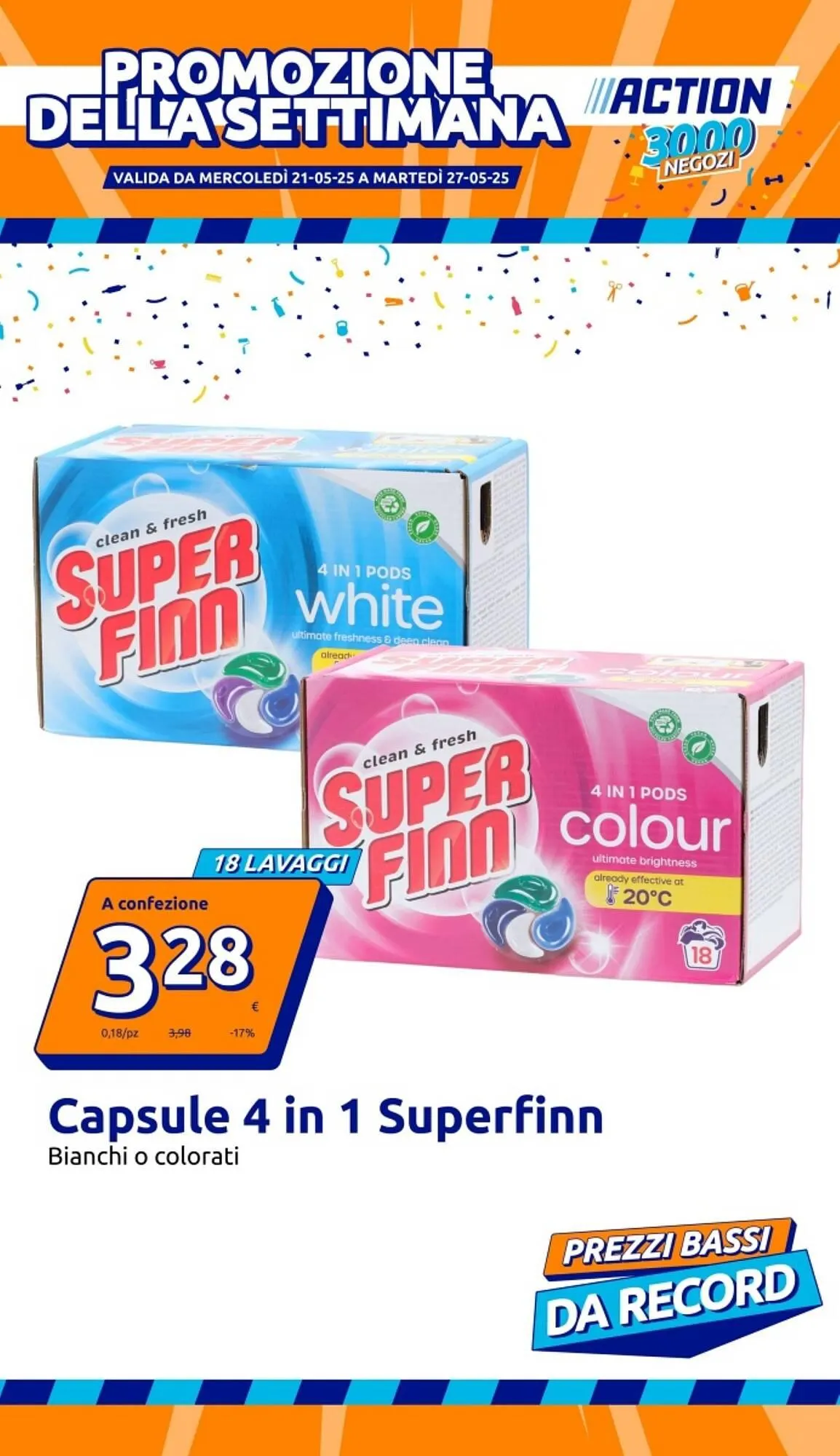 Volantino Action da 21 maggio a 27 maggio di 2025 - Pagina del volantino 1