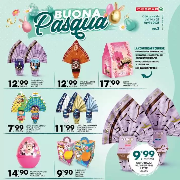 Buona Pasqua da 14 aprile a 23 aprile di 2025 - Pagina del volantino 3