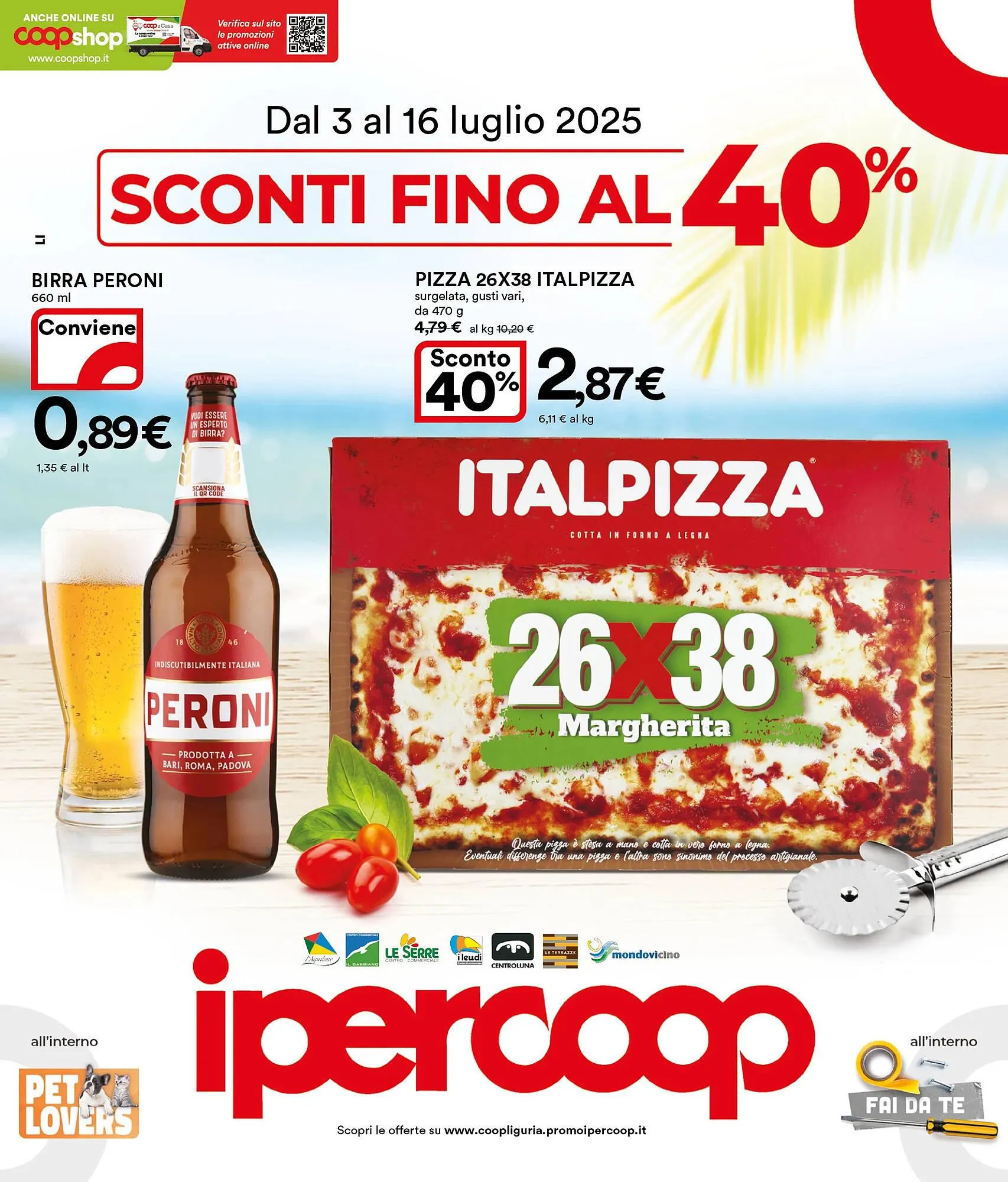 Volantino Ipercoop da 3 luglio a 16 luglio di 2025 - Pagina del volantino 1