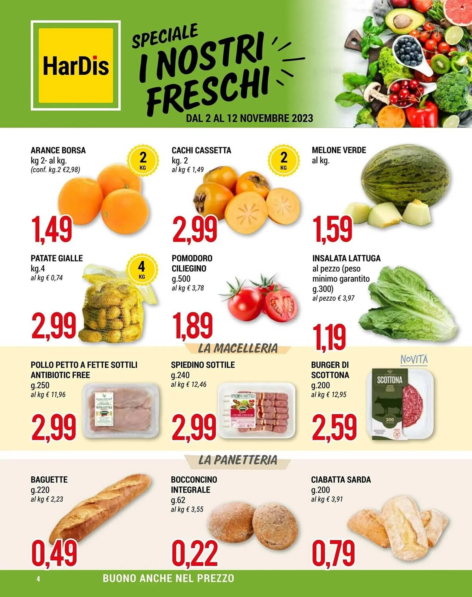 Volantino Hardis da 2 novembre a 12 novembre di 2023 - Pagina del volantino 4