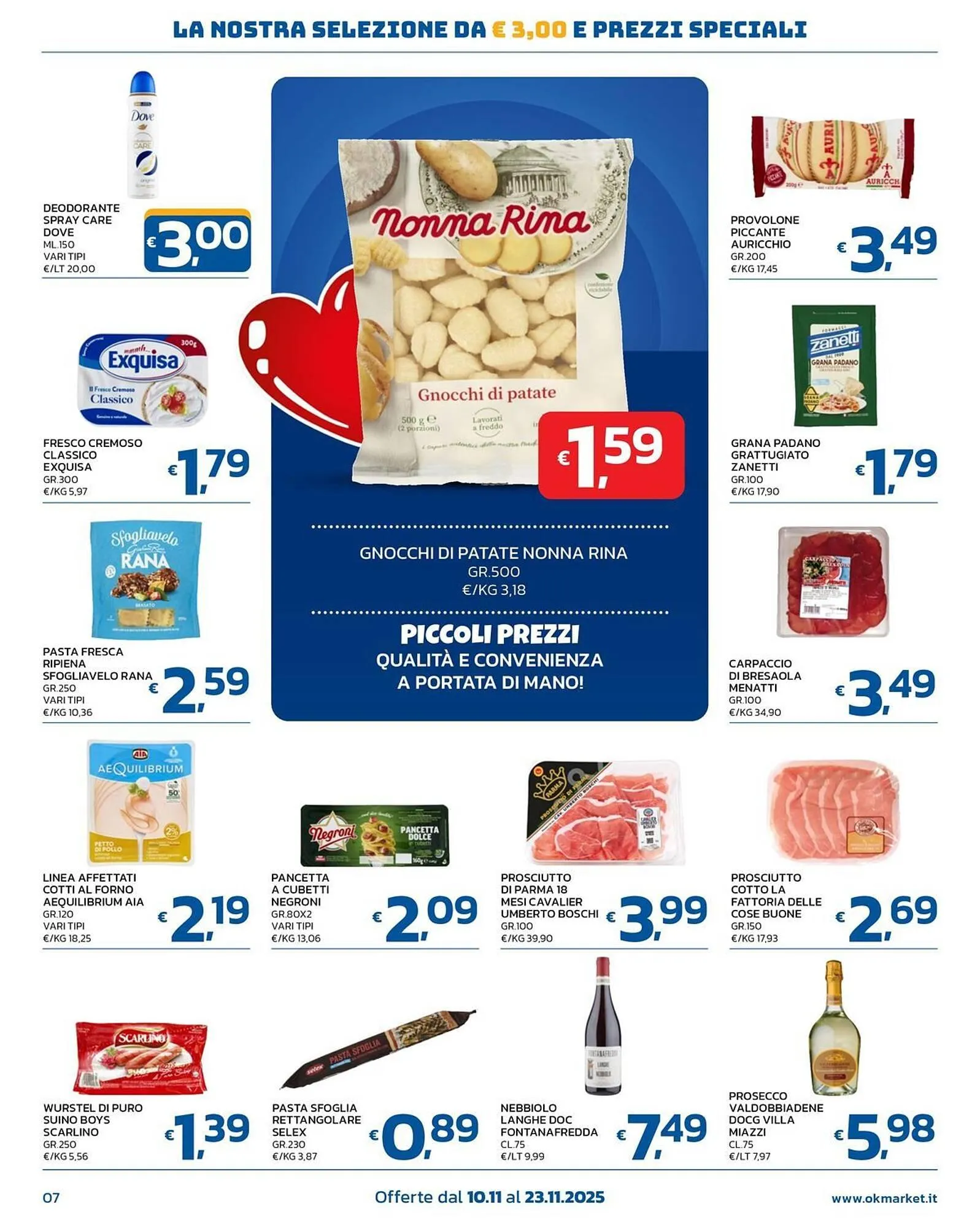 Volantino Ok Market da 10 novembre a 23 novembre di 2025 - Pagina del volantino 7