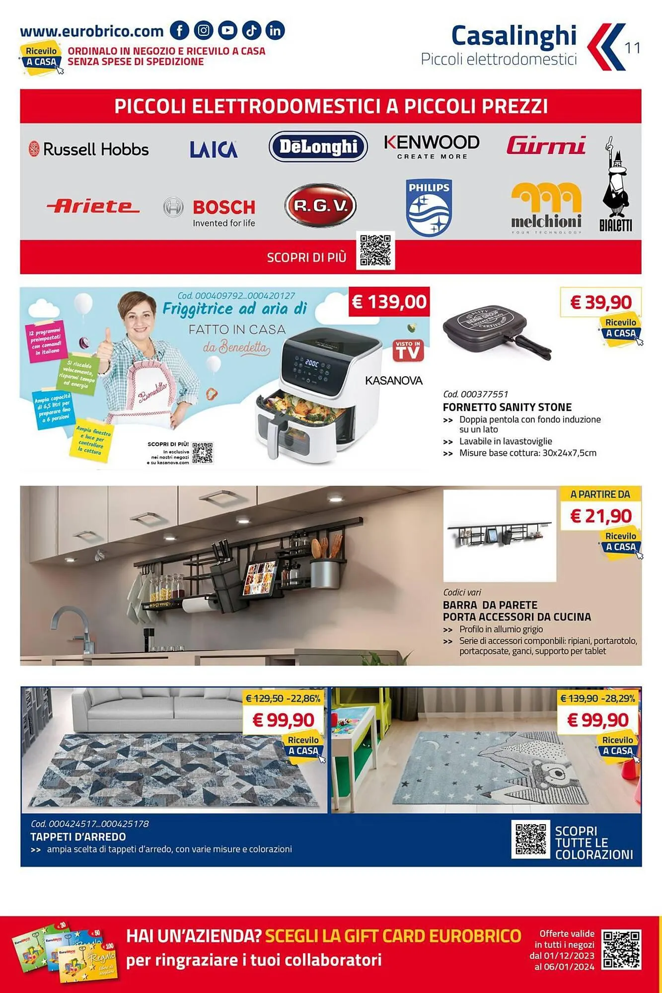 Volantino Eurobrico da 1 dicembre a 6 gennaio di 2024 - Pagina del volantino 11