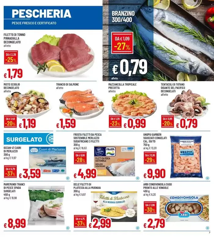 GRANDI MARCHE A PICCOLI PREZZI da 28 ottobre a 10 novembre di 2024 - Pagina del volantino 7