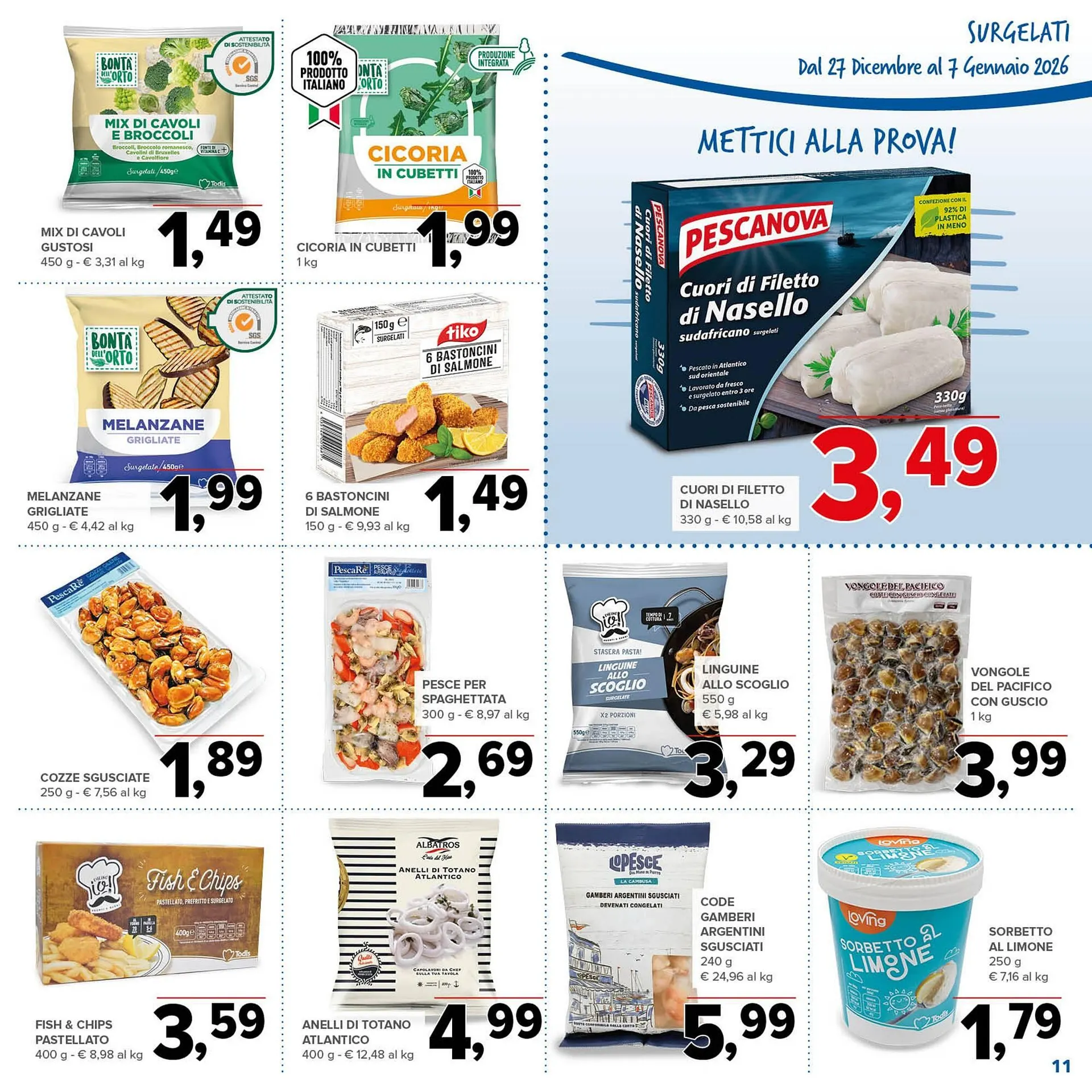 Volantino Todis da 27 dicembre a 7 gennaio di 2026 - Pagina del volantino 11