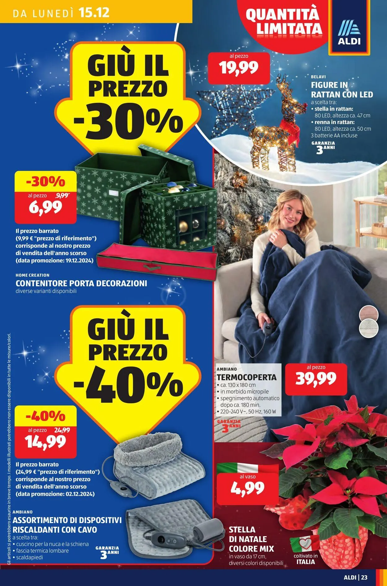 Aldi Volantino attuale da 15 dicembre a 21 dicembre di 2025 - Pagina del volantino 23