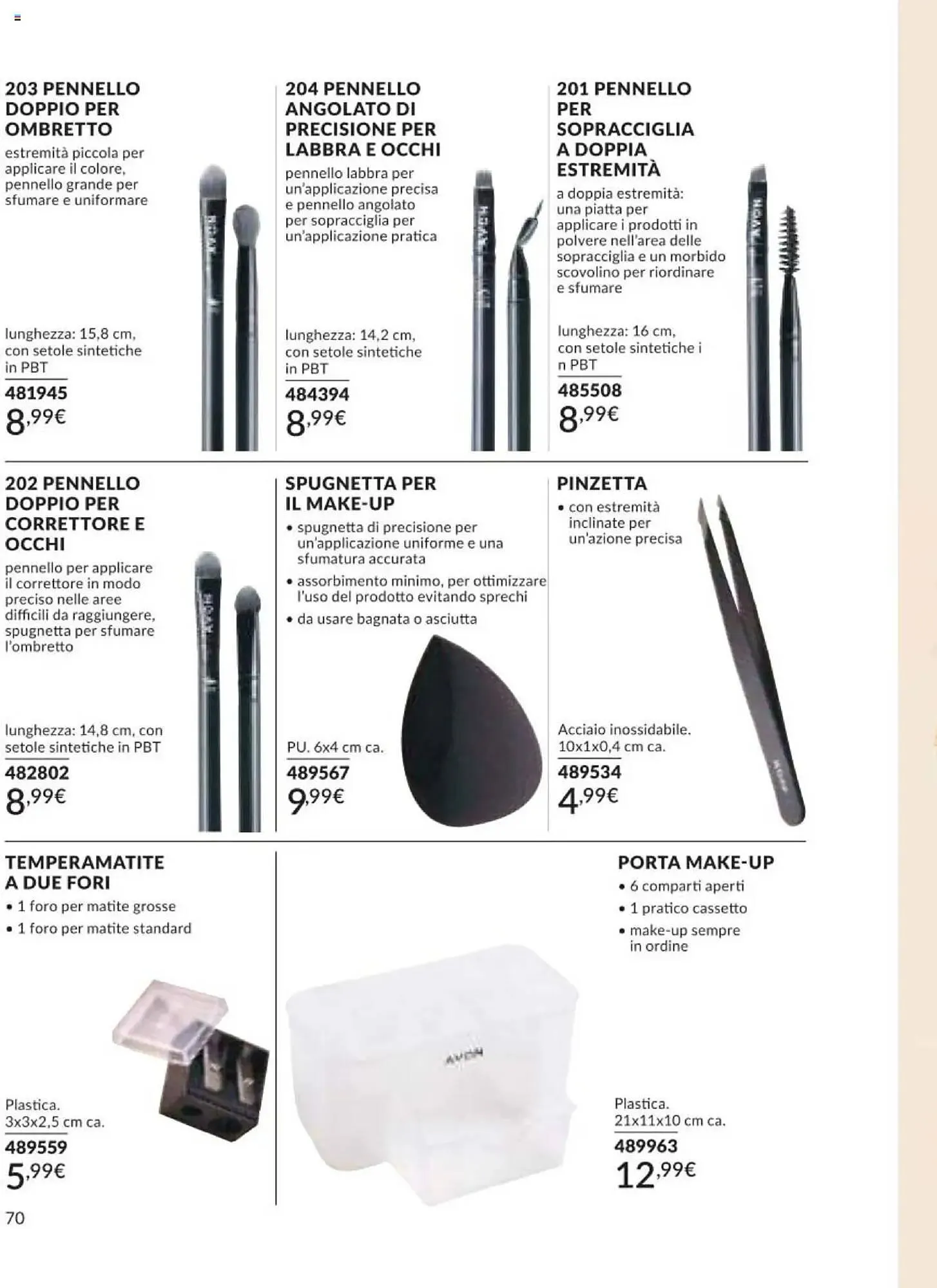 Volantino Avon da 1 marzo a 31 marzo di 2025 - Pagina del volantino 70