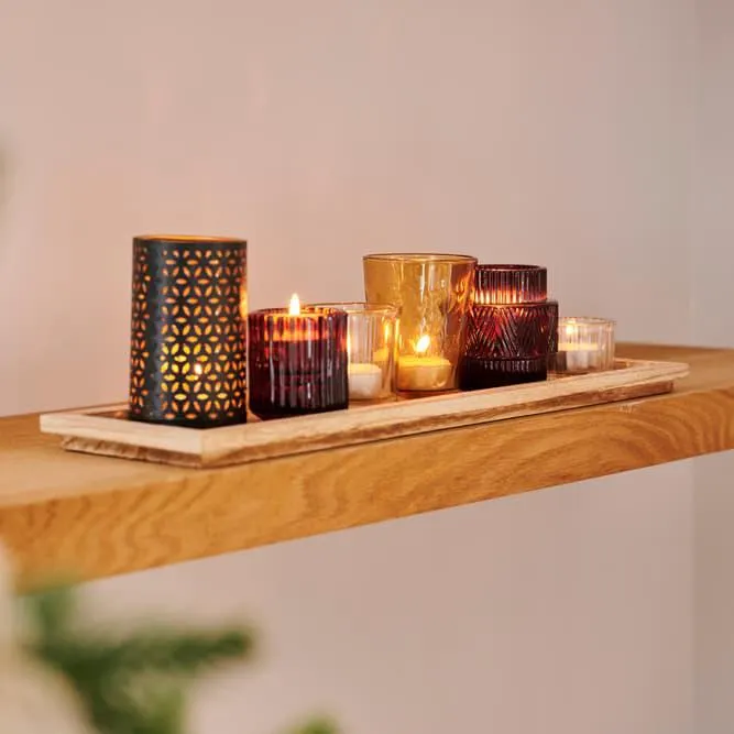 BELINDA Partylight set 7 pezzi vari colori H 11 x W 43 x D 12 cm