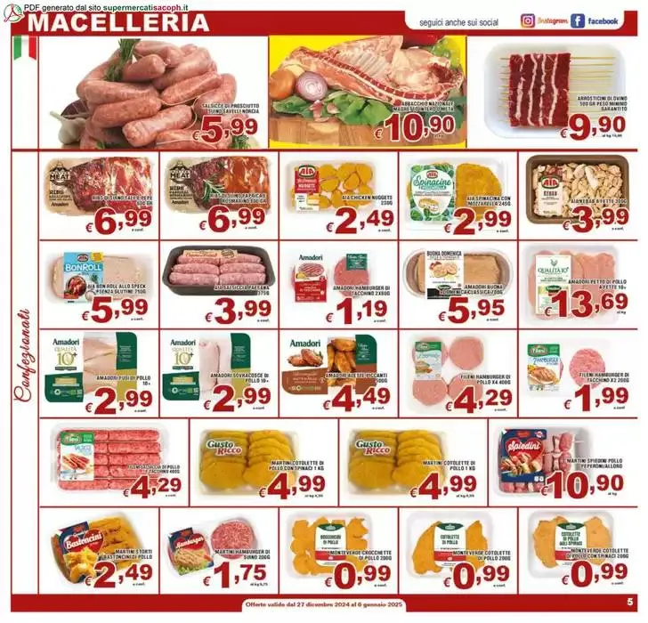 Buon anno da 27 dicembre a 6 gennaio di 2025 - Pagina del volantino 5