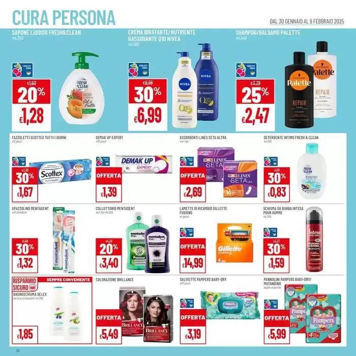 Grandi marche sconti fino al 50% da 30 gennaio a 9 febbraio di 2025 - Pagina del volantino 24