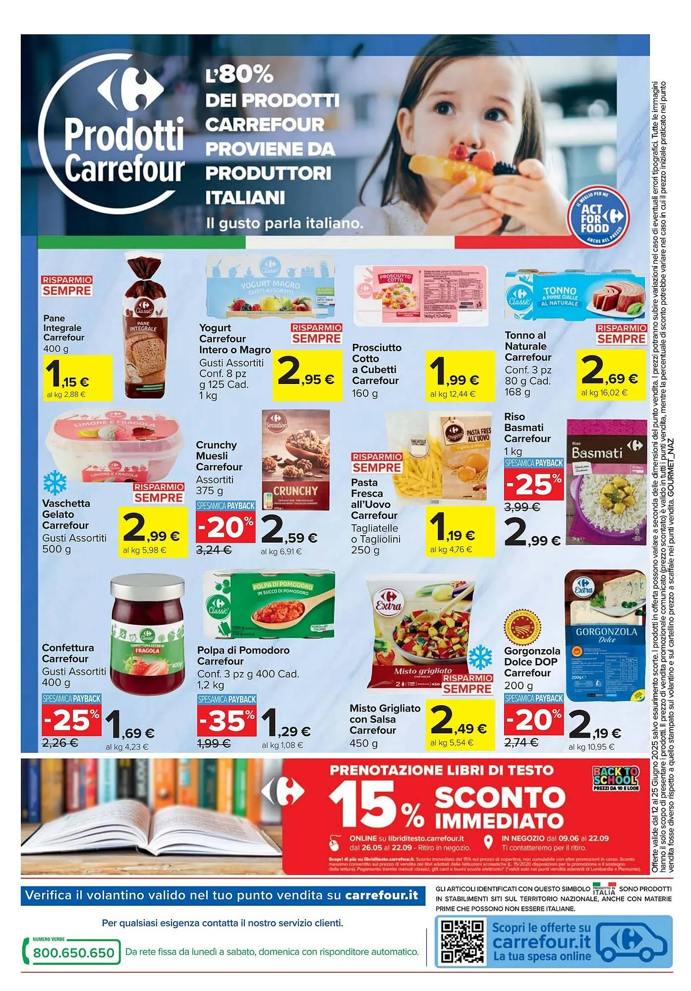 Volantino Carrefour Market da 12 giugno a 25 giugno di 2025 - Pagina del volantino 26